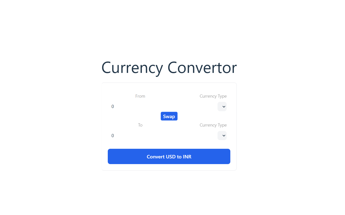Currency Calculator